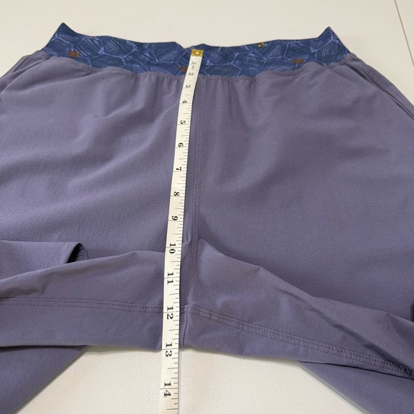 Youer Success Pants Wide Leg Women Size L High Waist Lightweight Alpen Purple - Picture 10 of 17